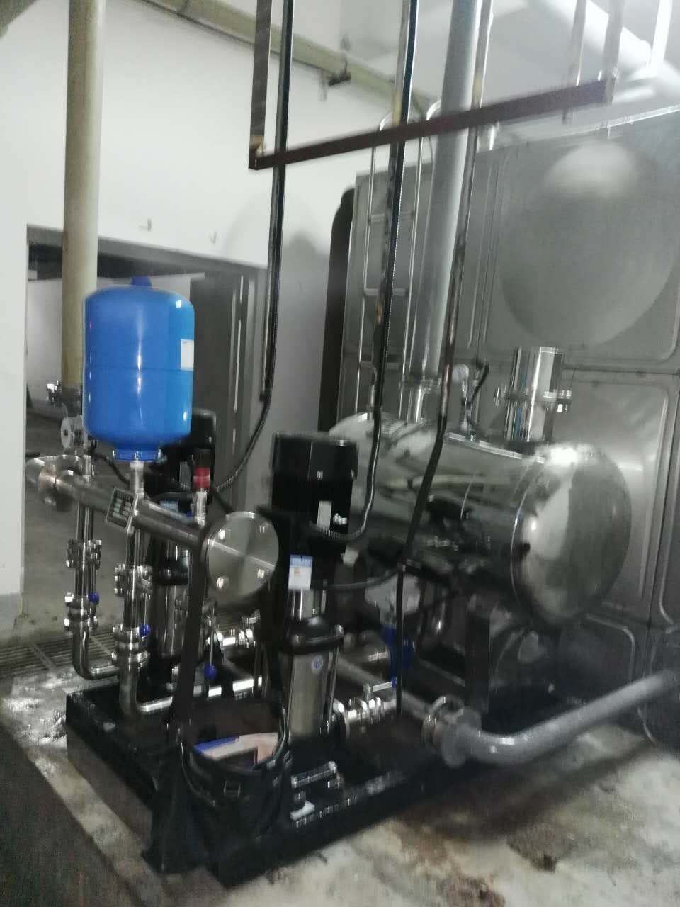 無負(fù)壓管網(wǎng)增壓穩(wěn)流供水方案